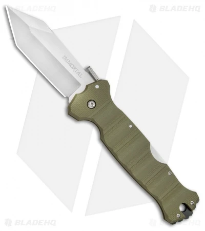 Cold Steel Immortal Lockback Knife OD Green G-10 (4" Satin) 23GVG 1 Cold Steel Immortal Lockback Knife OD Green G-10 (4" Satin) 23GVG