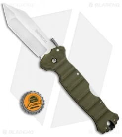 Cold Steel Immortal Lockback Knife OD Green G-10 (4" Satin S35VN) 23HVG 7 Cold Steel Immortal Lockback Knife OD Green G-10 (4" Satin S35VN) 23HVG -Cold Steel Cold Steel Imoortal LB Green 23HVG BHQ 87151 jr bottlecap