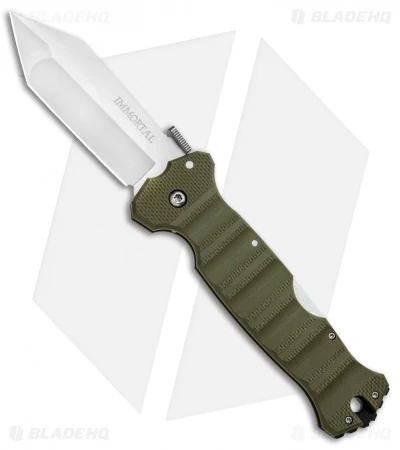 Cold Steel Immortal Lockback Knife OD Green G-10 (4" Satin S35VN) 23HVG 1 Cold Steel Immortal Lockback Knife OD Green G-10 (4" Satin S35VN) 23HVG