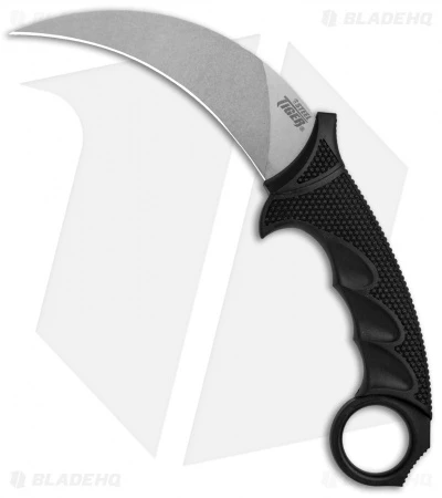 Cold Steel Karambit Steel Tiger Fixed Blade Knife (4.75" Stonewash) 49KST 1 Cold Steel Karambit Steel Tiger Fixed Blade Knife (4.75" Stonewash) 49KST
