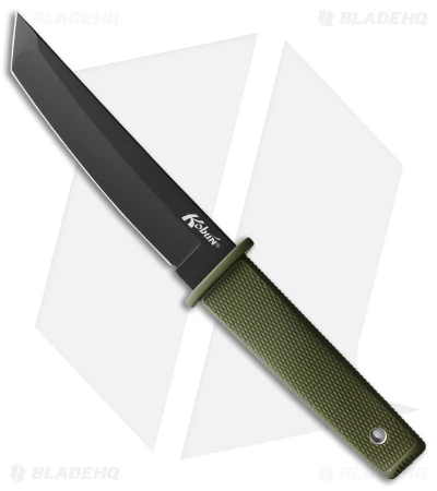 Cold Steel Kobun Tanto Fixed Blade Knife OD Green (5.5" Black) 1 Cold Steel Kobun Tanto Fixed Blade Knife OD Green (5.5" Black)