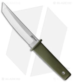 Cold Steel Kobun Tanto Fixed Blade Knife OD Green (5.5" Satin)