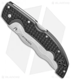 Cold Steel Kris Voyager Tri-Ad Lock Knife (5.5" Stonewash AUS-10A) 29AXW 6 Cold Steel Kris Voyager Tri-Ad Lock Knife (5.5" Stonewash AUS-10A) 29AXW -Cold Steel Cold Steel Kris Voyager Tri Ad Lock SW 29AXW BHQ 106677 jr spine