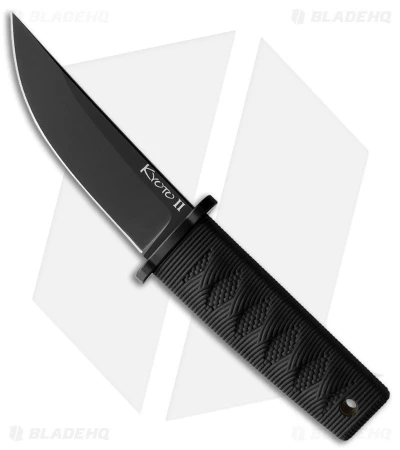Cold Steel Kyoto II Fixed Blade Knife Drop Point Black (3.25" Black) 1 Cold Steel Kyoto II Fixed Blade Knife Drop Point Black (3.25" Black)