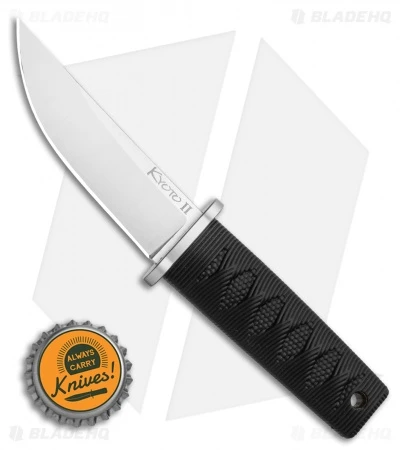 Cold Steel Kyoto II Fixed Blade Knife Drop Point (3.25" Satin) 17DB 4 Cold Steel Kyoto II Fixed Blade Knife Drop Point (3.25" Satin) 17DB - Image 4