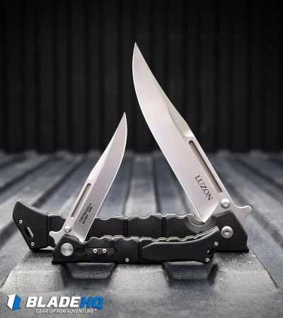 Cold Steel Large Luzon Leaf-Spring Knife Black GFN (6" Satin) 20NQX 5 Cold Steel Large Luzon Leaf-Spring Knife Black GFN (6" Satin) 20NQX - Image 5