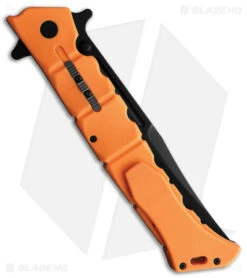 Cold Steel Large Luzon Folding Flipper Knife Orange GFN (6" Black) 5 Cold Steel Large Luzon Folding Flipper Knife Orange GFN (6" Black) -Cold Steel Cold Steel Large Luzon Orange Black BHQ 174237 jr side