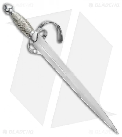 Cold Steel Large Parrying Dagger Fixed Blade Knife (13" Satin) 88EKA 2 Cold Steel Large Parrying Dagger Fixed Blade Knife (13" Satin) 88EKA - Image 2