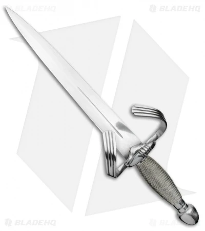 Cold Steel Large Parrying Dagger Fixed Blade Knife (13" Satin) 88EKA 1 Cold Steel Large Parrying Dagger Fixed Blade Knife (13" Satin) 88EKA