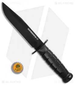 Cold Steel Leatherneck SF Fixed Blade Knife (6.75" Black Powdercoat D2) 39LSFC 7 Cold Steel Leatherneck SF Fixed Blade Knife (6.75" Black Powdercoat D2) 39LSFC -Cold Steel Cold Steel Leatherneck SF fixed blade black powdercoat D2 39LSFC BHQ 52031 er size