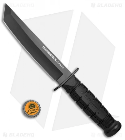 Cold Steel Leatherneck Tanto Fixed Blade Knife (7" Black Powdercoat D2) 39LSFCT 4 Cold Steel Leatherneck Tanto Fixed Blade Knife (7" Black Powdercoat D2) 39LSFCT - Image 4