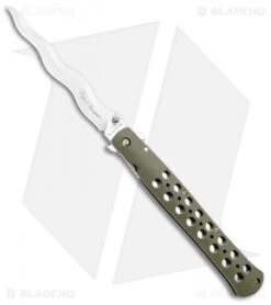 Cold Steel Lynn Thompson Ti-Lite Liner Lock Knife Green (6" Satin Kris)