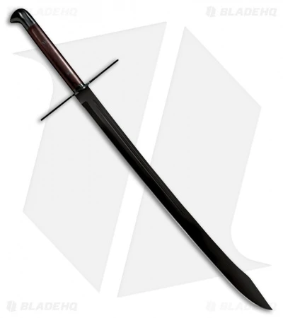 Cold Steel MAA Grosse Messer Sword W/ Rosewood Handle (32" Black) 88GMSM 1 Cold Steel MAA Grosse Messer Sword W/ Rosewood Handle (32" Black) 88GMSM