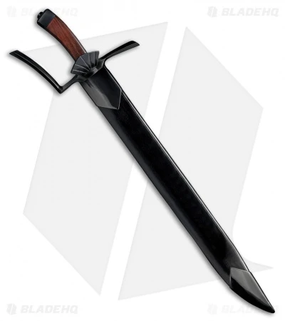 Cold Steel MAA Messer Sword W/ Rosewood Handle (22" Black) 88GMSSM 2 Cold Steel MAA Messer Sword W/ Rosewood Handle (22" Black) 88GMSSM - Image 2