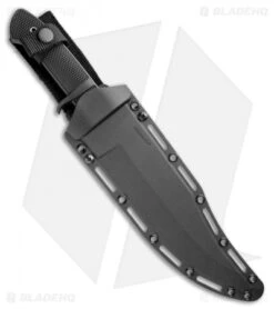 Cold Steel Marauder Knife Fixed Blade (9" Stonewash Serrated) 39LSWBS -Cold Steel Cold Steel Marauder Satin Serr BHQ 105963 jr sheath