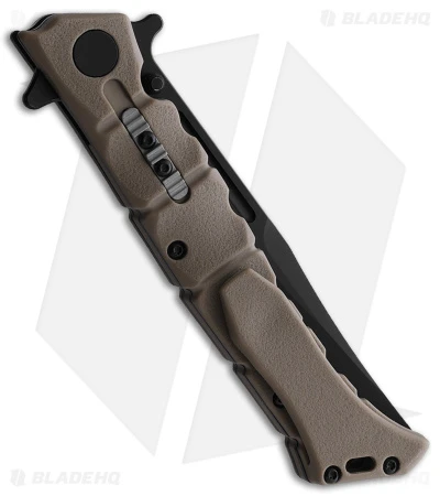 Cold Steel Medium Luzon Folding Pocket Knife Dark Earth Brown GFN (4" Black) 2 Cold Steel Medium Luzon Folding Pocket Knife Dark Earth Brown GFN (4" Black) - Image 2