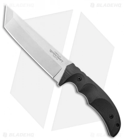 Cold Steel Medium Warcraft Tanto Fixed Blade Knife (5.5" Stonewash) 13ST 1 Cold Steel Medium Warcraft Tanto Fixed Blade Knife (5.5" Stonewash) 13ST