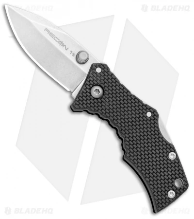 Cold Steel Micro Recon 1 Spear Point Tri-Ad Lock Knife (2" Stonewash) 27DS 1 Cold Steel Micro Recon 1 Spear Point Tri-Ad Lock Knife (2" Stonewash) 27DS