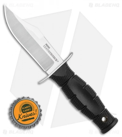 Cold Steel Mini Leatherneck Clip Point Fixed Blade Knife (3.5" Satin) 39LSAB 4 Cold Steel Mini Leatherneck Clip Point Fixed Blade Knife (3.5" Satin) 39LSAB - Image 4