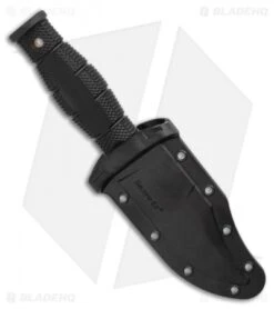 Cold Steel Mini Leatherneck Clip Point Fixed Blade Knife (3.5" Satin) 39LSAB 6 Cold Steel Mini Leatherneck Clip Point Fixed Blade Knife (3.5" Satin) 39LSAB -Cold Steel Cold Steel Mini Leatherneck Clip Point Fixed Blade Knife 3.5 Stonewash 39LSAB BHQ 121218 LS Sheath