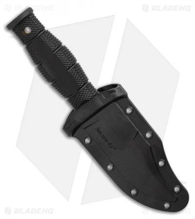 Cold Steel Mini Leatherneck Clip Point Fixed Blade Knife (3.5" Satin) 39LSAB 3 Cold Steel Mini Leatherneck Clip Point Fixed Blade Knife (3.5" Satin) 39LSAB - Image 3