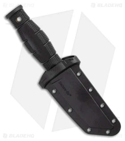 Cold Steel Mini Leatherneck Tanto Fixed Blade Knife (3.5" Satin) 39LSAA 3 Cold Steel Mini Leatherneck Tanto Fixed Blade Knife (3.5" Satin) 39LSAA - Image 3