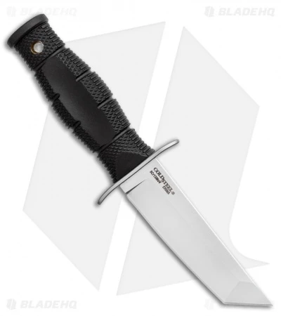 Cold Steel Mini Leatherneck Tanto Fixed Blade Knife (3.5" Satin) 39LSAA 2 Cold Steel Mini Leatherneck Tanto Fixed Blade Knife (3.5" Satin) 39LSAA - Image 2