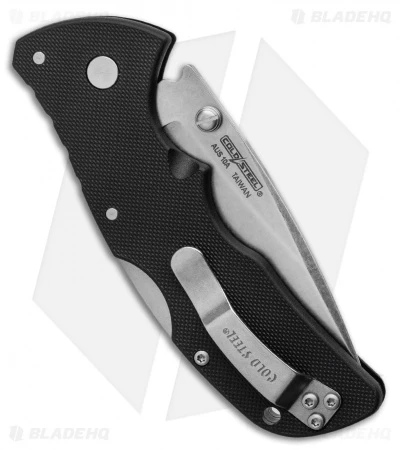 Cold Steel Mini Recon 1 Spear Point Tri-Ad Lock Knife (3" Stonewash) 27BAS 3 Cold Steel Mini Recon 1 Spear Point Tri-Ad Lock Knife (3" Stonewash) 27BAS - Image 3