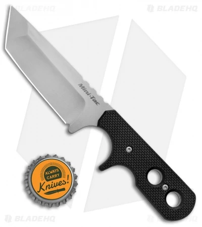 Cold Steel Mini Tac Tanto Neck Knife G-10 (3.75" Bead Blast) 49HTF 4 Cold Steel Mini Tac Tanto Neck Knife G-10 (3.75" Bead Blast) 49HTF - Image 4