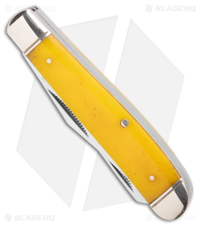 Cold Steel Mini Trapper Slip Joint Knife Yellow Bone (2.7" Satin) 2 Cold Steel Mini Trapper Slip Joint Knife Yellow Bone (2.7" Satin) - Image 2