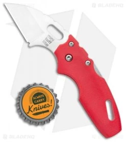 Cold Steel Mini Tuff Lite Tri-Ad Lock Knife Red (2" Satin) 20MTR 7 Cold Steel Mini Tuff Lite Tri-Ad Lock Knife Red (2" Satin) 20MTR -Cold Steel Cold Steel Mini Tuff Lite Tri Ad Red Satin 20MTR BHQ 105899 jr bottlecap