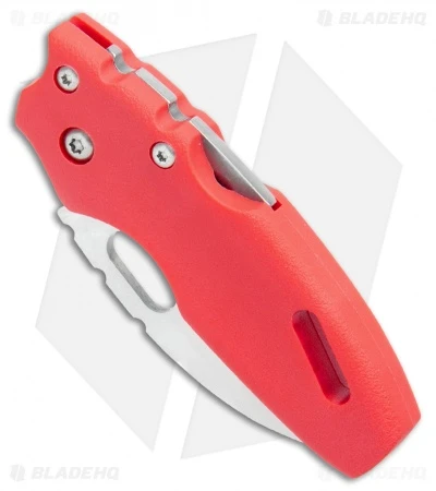 Cold Steel Mini Tuff Lite Tri-Ad Lock Knife Red (2" Satin) 20MTR 2 Cold Steel Mini Tuff Lite Tri-Ad Lock Knife Red (2" Satin) 20MTR - Image 2