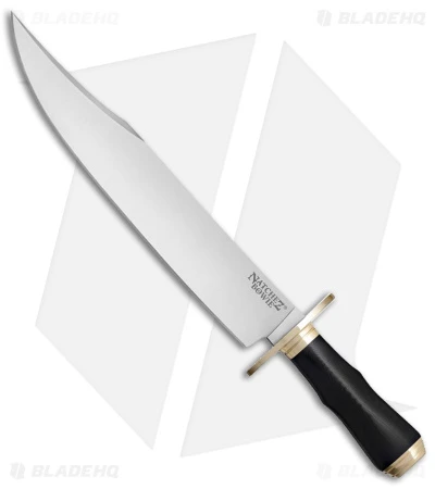 Cold Steel Natchez Bowie Fixed Blade Knife Polymer Black/Gold (11.75" Satin) 1 Cold Steel Natchez Bowie Fixed Blade Knife Polymer Black/Gold (11.75" Satin)