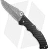 Cold Steel Night Force Lockback Knife Carbon Fiber/G-10 (4" Damascus) 63NF