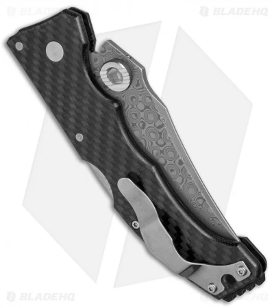 Cold Steel Night Force Lockback Knife Carbon Fiber/G-10 (4" Damascus) 63NF 3 Cold Steel Night Force Lockback Knife Carbon Fiber/G-10 (4" Damascus) 63NF - Image 3