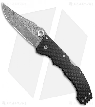 Cold Steel Night Force Lockback Knife Carbon Fiber/G-10 (4" Damascus) 63NF 1 Cold Steel Night Force Lockback Knife Carbon Fiber/G-10 (4" Damascus) 63NF