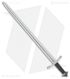 Cold Steel Norman Sword W/ Black Leather Scabbard (30" Satin) 88NOR