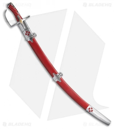 Cold Steel Polish Saber W/ Red Leather Scabbard (32" Satin) 88RPS 2 Cold Steel Polish Saber W/ Red Leather Scabbard (32" Satin) 88RPS - Image 2