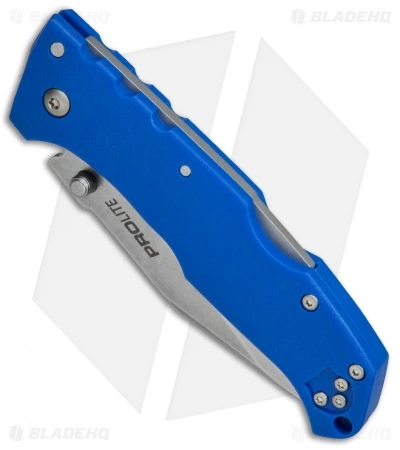 Cold Steel Pro Lite Clip Point Tri-Ad Lock Knife Blue GFN (3.5" Satin) 20NSCLU 2 Cold Steel Pro Lite Clip Point Tri-Ad Lock Knife Blue GFN (3.5" Satin) 20NSCLU - Image 2