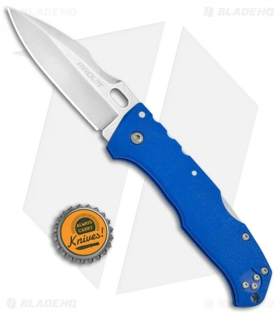 Cold Steel Pro Lite Sport Tri-Ad Lock Knife Blue GFN (3.5" Satin) 20NVLU 4 Cold Steel Pro Lite Sport Tri-Ad Lock Knife Blue GFN (3.5" Satin) 20NVLU - Image 4