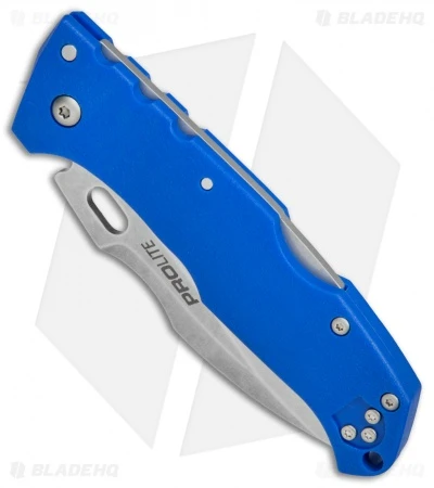Cold Steel Pro Lite Sport Tri-Ad Lock Knife Blue GFN (3.5" Satin) 20NVLU 2 Cold Steel Pro Lite Sport Tri-Ad Lock Knife Blue GFN (3.5" Satin) 20NVLU - Image 2