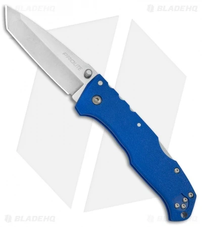 Cold Steel Pro Lite Tanto Tri-Ad Lock Knife Blue GFN (3.5" Satin) 20NSTLU 1 Cold Steel Pro Lite Tanto Tri-Ad Lock Knife Blue GFN (3.5" Satin) 20NSTLU