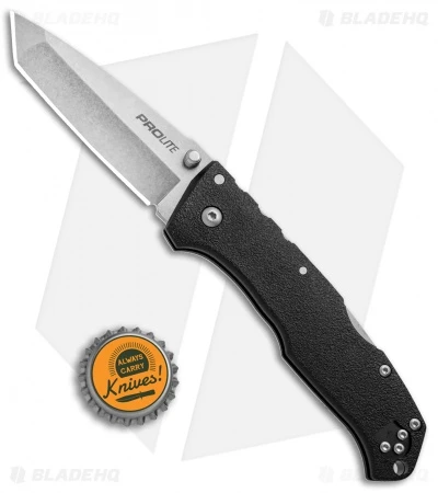 Cold Steel Pro Lite Tanto Tri-Ad Lock Knife Black GFN (3.5" Stonewash) CS-20NST 4 Cold Steel Pro Lite Tanto Tri-Ad Lock Knife Black GFN (3.5" Stonewash) CS-20NST - Image 4