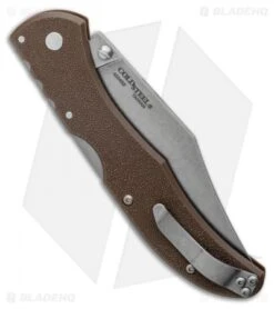 Cold Steel Range Boss Tri-Ad Lock Knife Flat Dark Earth Zy-Ex (4" Stonewash) 6 Cold Steel Range Boss Tri-Ad Lock Knife Flat Dark Earth Zy-Ex (4" Stonewash) -Cold Steel Cold Steel Range Boss Tri Ad Lock Knife Flat Dark Earth Zy Ex 4 Satin 20KR7 LS Side