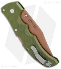 Cold Steel Recon 1 Clip Point Lockback Knife Desert Warrior G-10 (4" Copper) 7 Cold Steel Recon 1 Clip Point Lockback Knife Desert Warrior G-10 (4" Copper) -Cold Steel Cold Steel Recon 1 CP LB Desert Warrior G 10 Copper 27UAC BHQ 100068 jr side