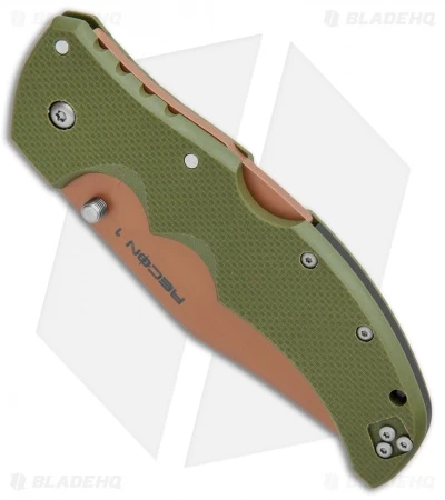 Cold Steel Recon 1 Clip Point Lockback Knife Desert Warrior G-10 (4" Copper) 2 Cold Steel Recon 1 Clip Point Lockback Knife Desert Warrior G-10 (4" Copper) - Image 2