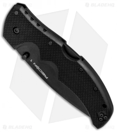 Cold Steel Recon 1 Lockback Knife Black G-10 (4" Black CPM-S35VN) CS27BS 2 Cold Steel Recon 1 Lockback Knife Black G-10 (4" Black CPM-S35VN) CS27BS - Image 2