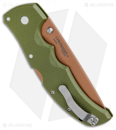 Cold Steel Recon 1 Tanto Lockback Knife Desert Warrior G-10 (4" Copper) 3 Cold Steel Recon 1 Tanto Lockback Knife Desert Warrior G-10 (4" Copper) - Image 3