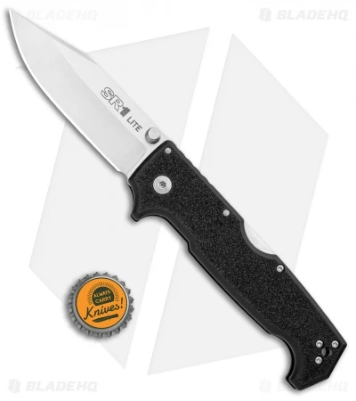 Cold Steel SR1 Lite Tri-Ad Lock Knife Black Griv-Ex (4" Satin) 62K1 4 Cold Steel SR1 Lite Tri-Ad Lock Knife Black Griv-Ex (4" Satin) 62K1 - Image 4