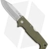 Cold Steel SR1 Tri-Ad Lock Knife OD Green G-10 (4" Satin S35VN) 62L